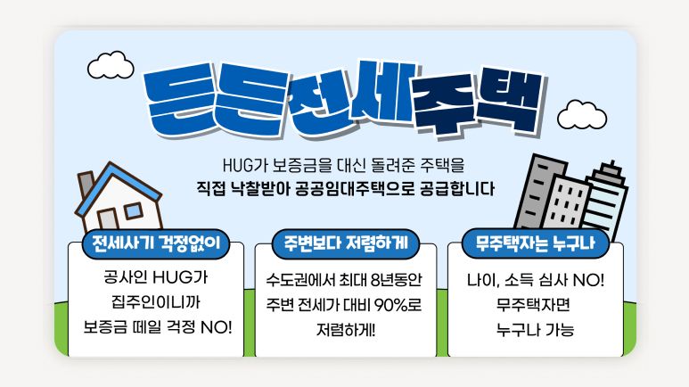 든든전세주택+청년전세임대+LH전세임대+HUG든든전세+청년주택공고+전세형주택+수도권청년주택+행복주택모집+인천든든전세+전세임대공고
